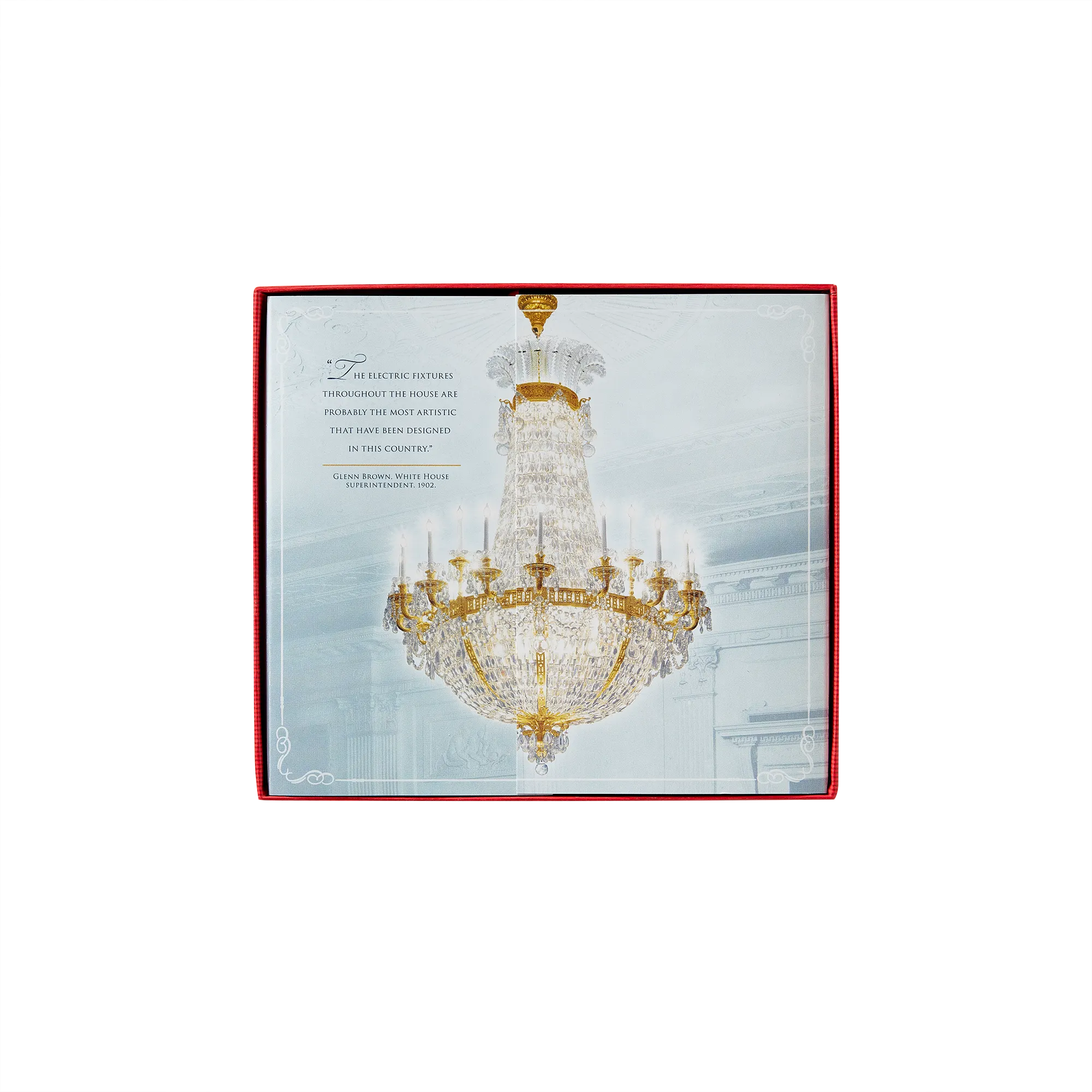 2002 White House Christmas Ornament, The East Room in 1902