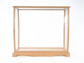 Display Case for Midsize Tall Ship Clear Finish By Homeroots