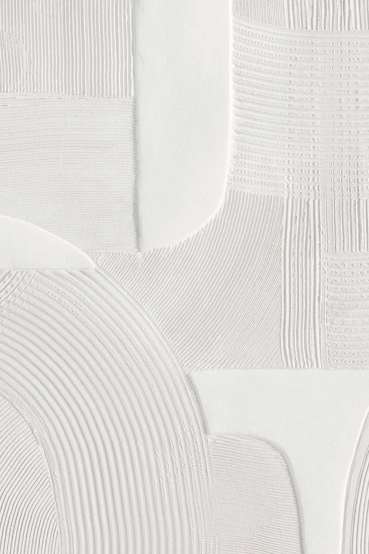 Geometric Clay White