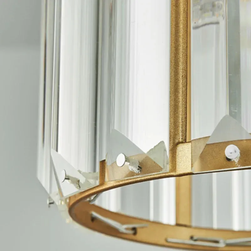 GlinsterLicht - Elegant Hanging Lamp made of K9 Crystal
